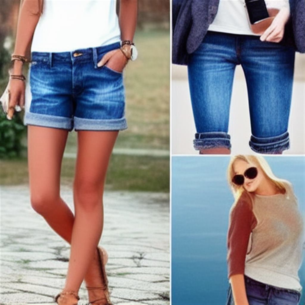 Jeansowe szorty na lato - jak je wykorzystać jesienią