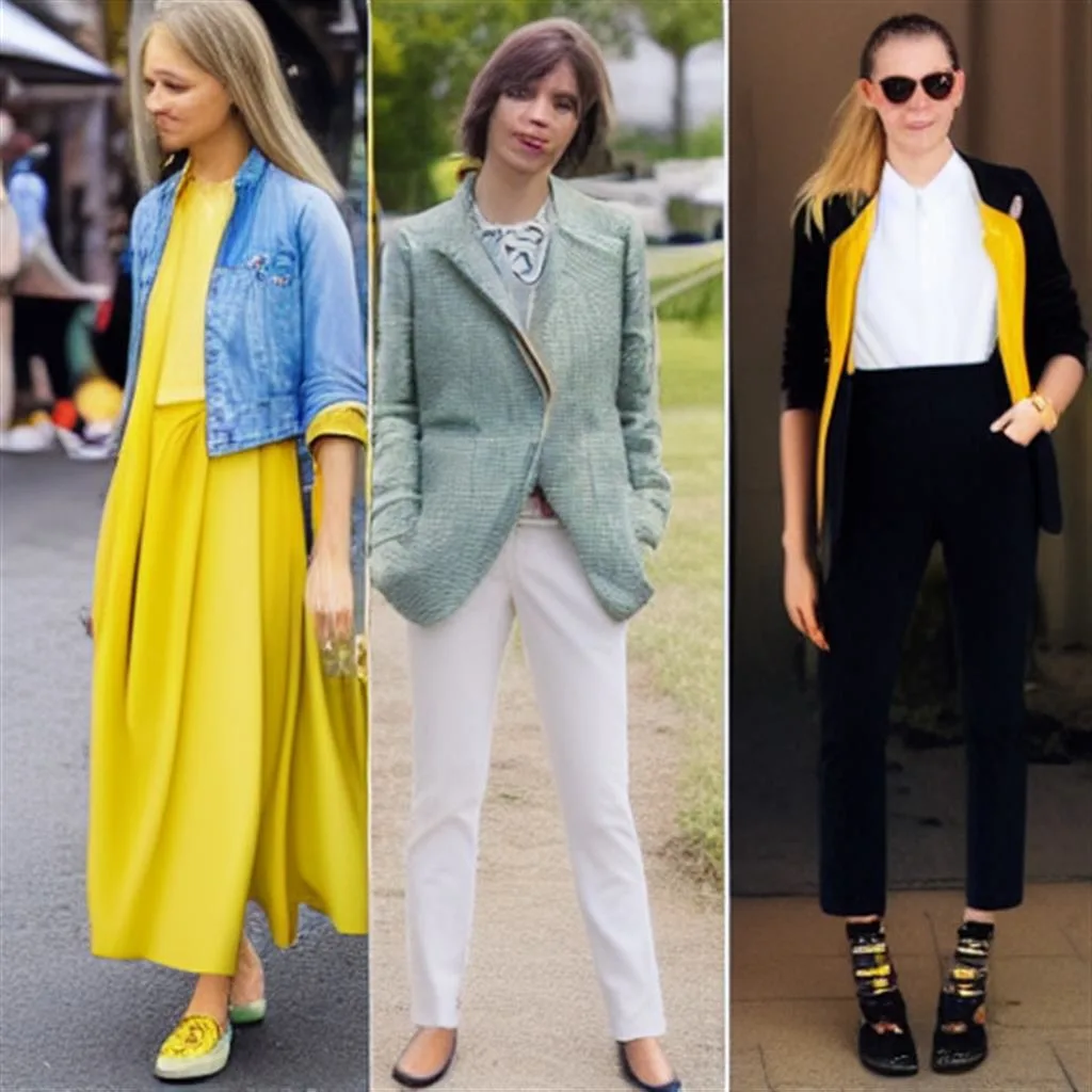 Jak nosić żółty w damskiej stylizacji