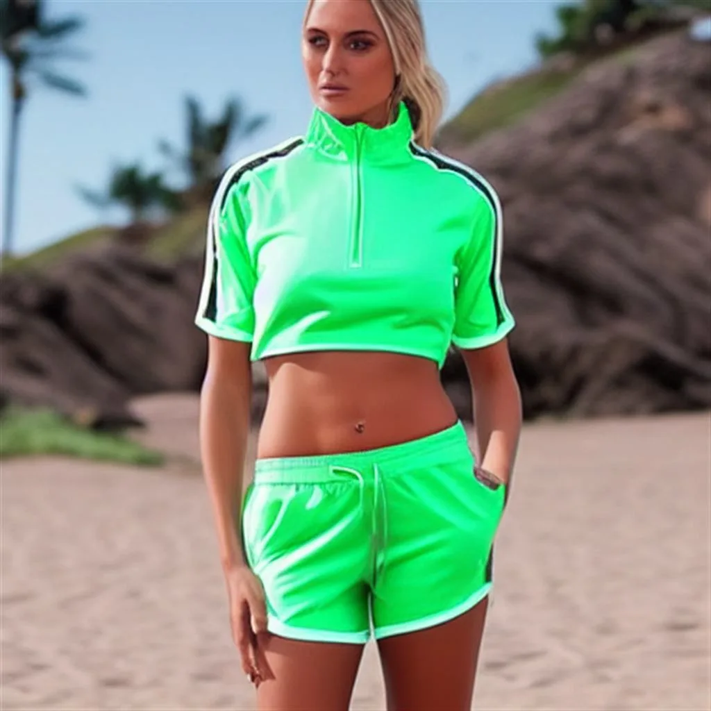 Szorty dresowe damskie - model idealny na plażę